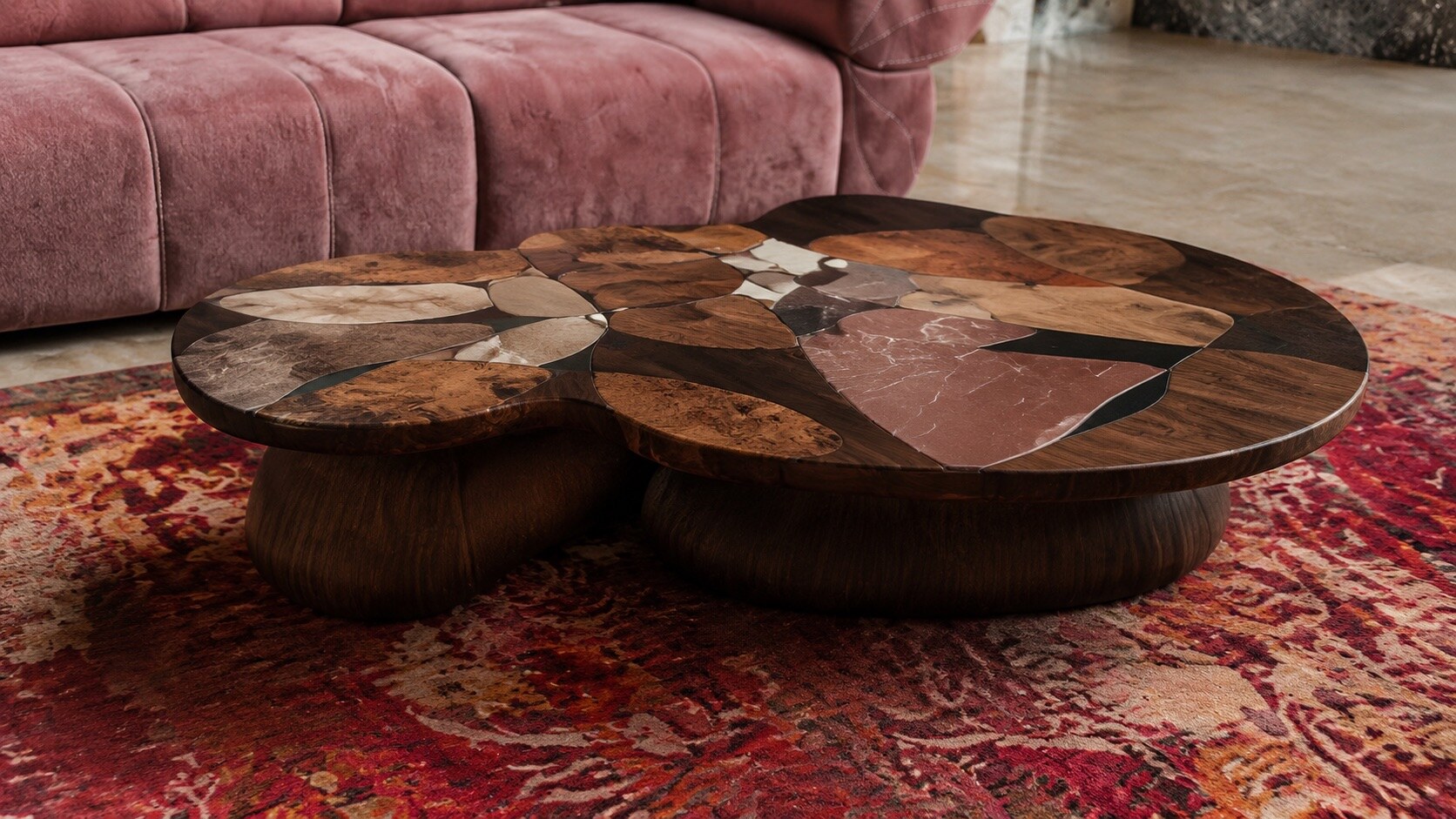 Butterfly Lounge furniture collection in a dramatic interior, view 4