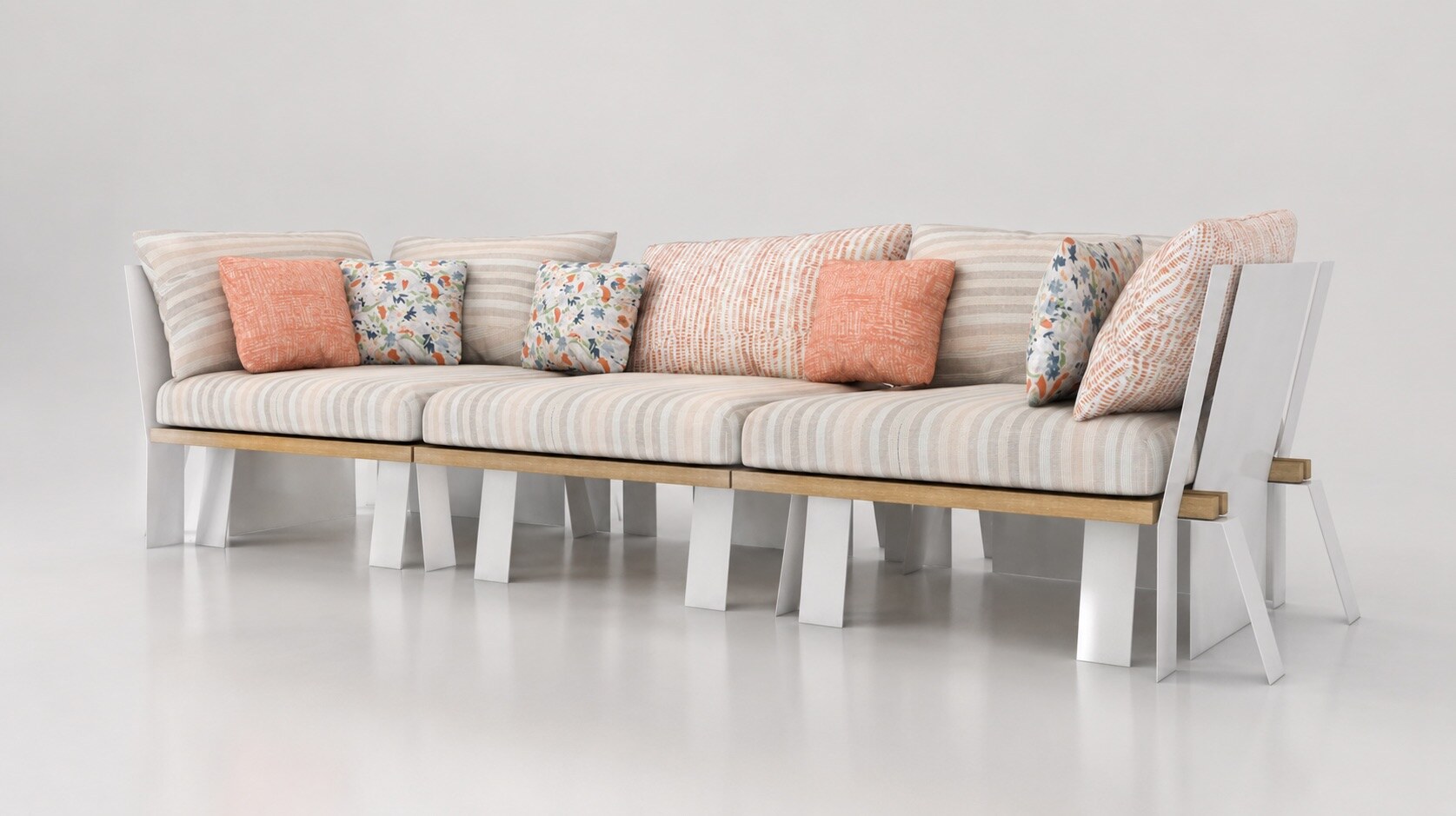 Folded Line outdoor furniture collection, view 3