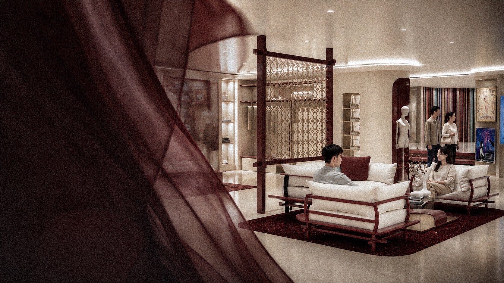 WENSLI silk flagship interior